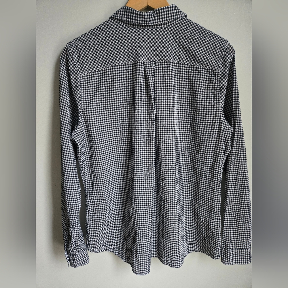 EDDIE BAUER Lightweight Cotton Gingham Shirt - Picture 8 of 10